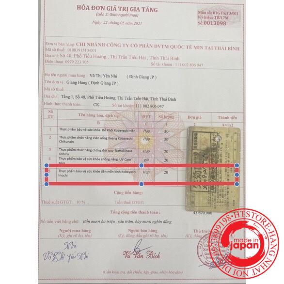 Viên uống tiền mãn kinh Kobayashi Nhật Bản 840 viên