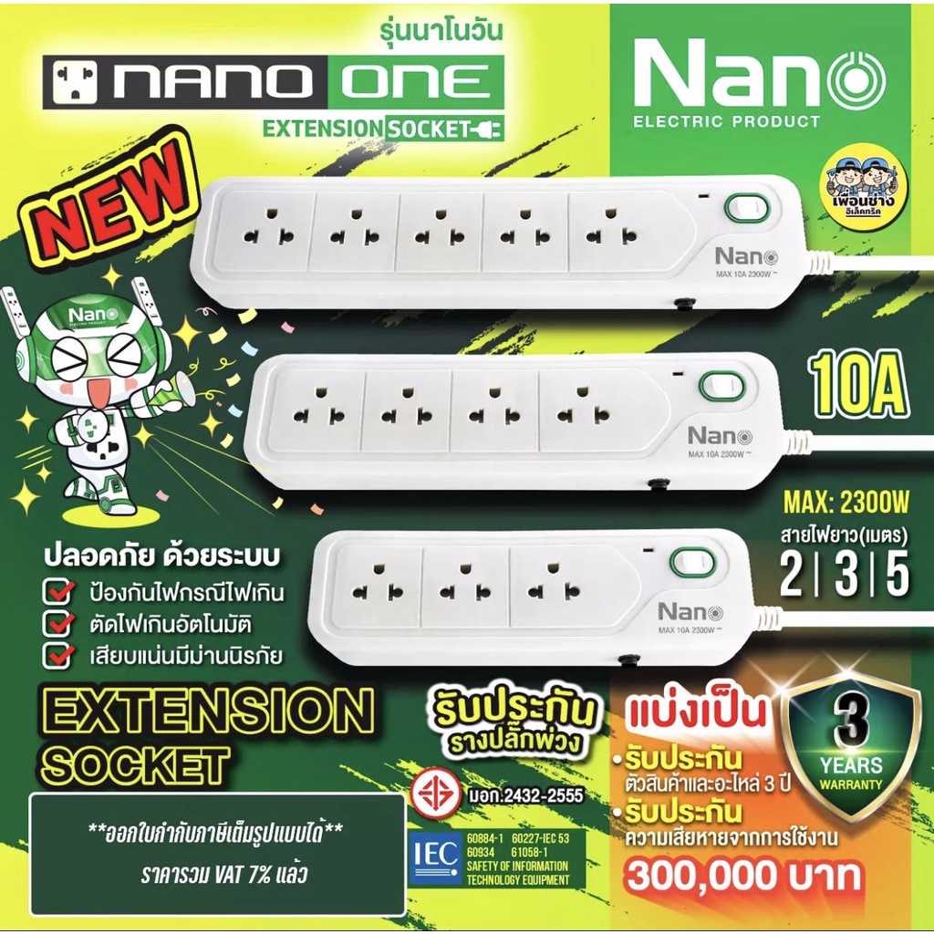 Ổ cắm điện đa năng, ổ cắm điện tích hợp sạc nhanh PD20w, tải 160 Nano