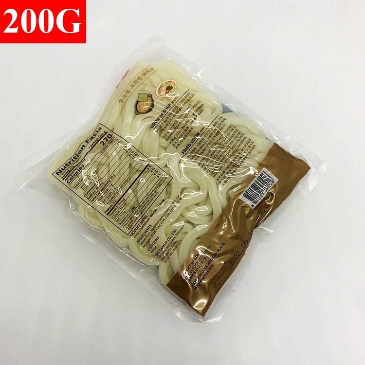 [KoreanMart] Mỳ tươi udon Samlip Hàn Quốc làm mỳ tương đen 200gr/ gói | BigBuy360 - bigbuy360.vn