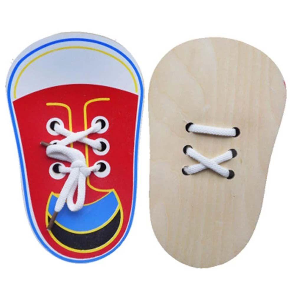 Đồ Chơi Xếp Hình Dây Giày Cho Bé Theo Phương Pháp Montessori