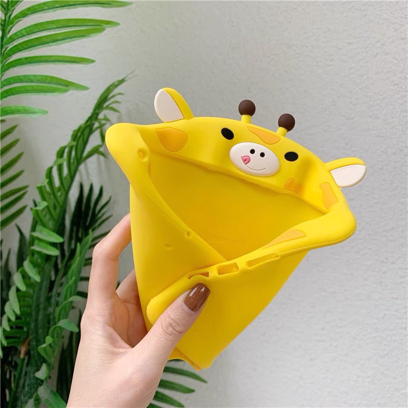 Ốp Bảo Vệ Silicon Bear Yellow Chống Rơi Cho ipad Air 2 Mini 4 / 5 YT Phone case