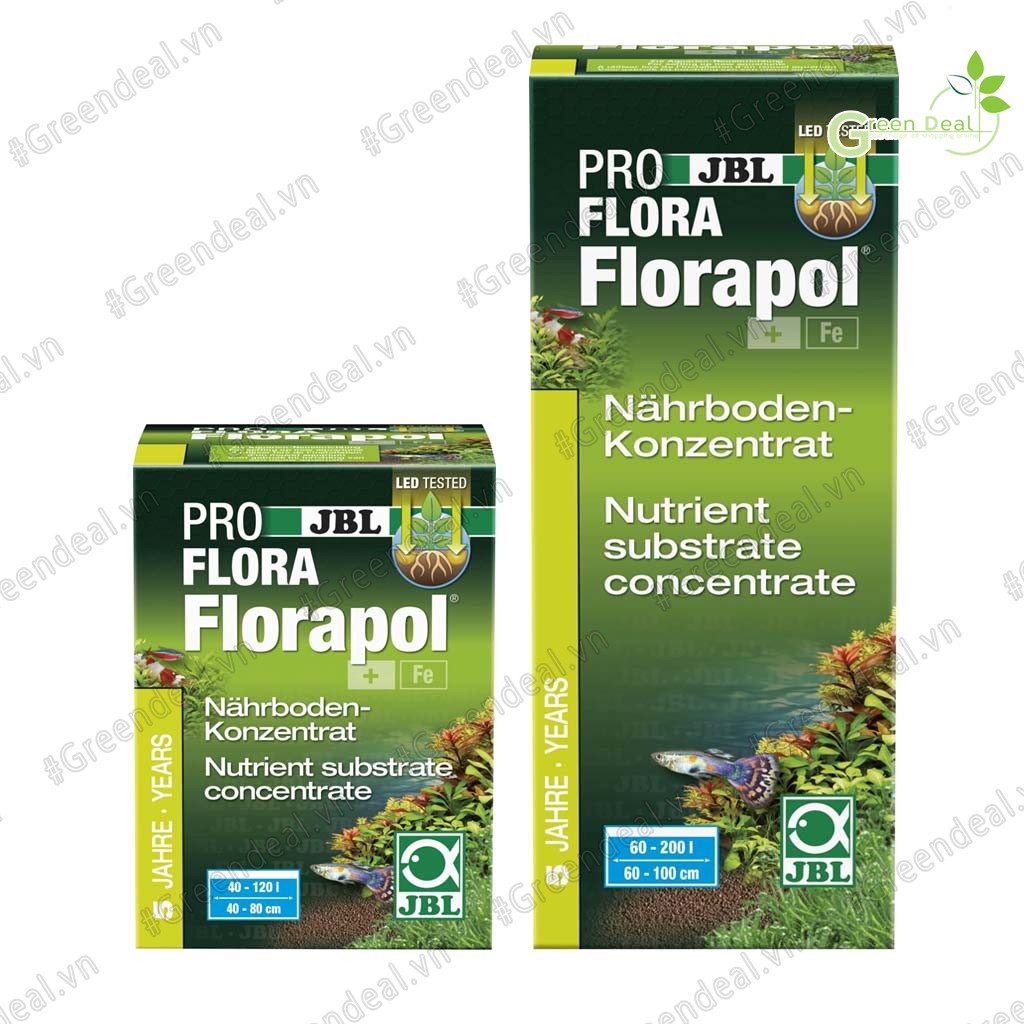 JBL ProFlora - Florapol (Hộp 700 gram) | Cốt nền bổ sung dinh dưỡng cho cây thủy sinh trong hồ cá
