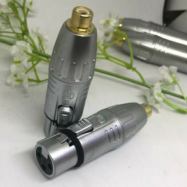 Jack rắc chuyển đổi canon XLR sang av hoặc av sang jack canon hàng cao cấp nhập khẩu hãng SEETRONIC. Báo giá 1 cái