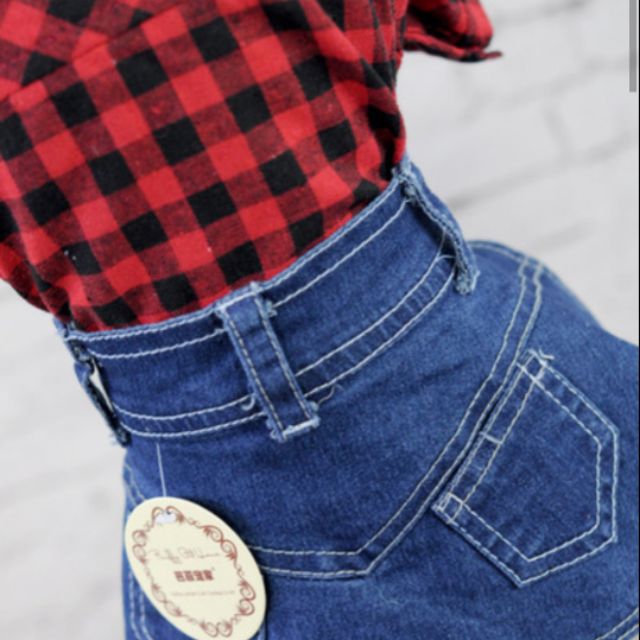 Chân váy bò cho cún