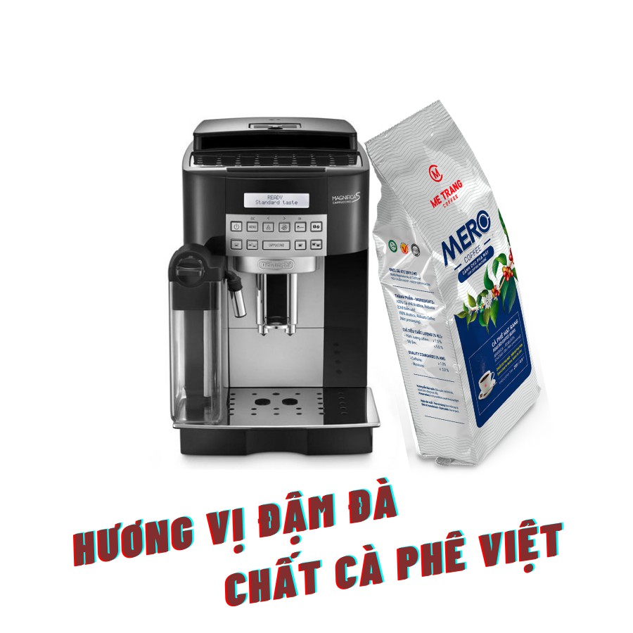 Cà phê pha máy Mê Trang MERO - Túi hạt 500gr & 250gr
