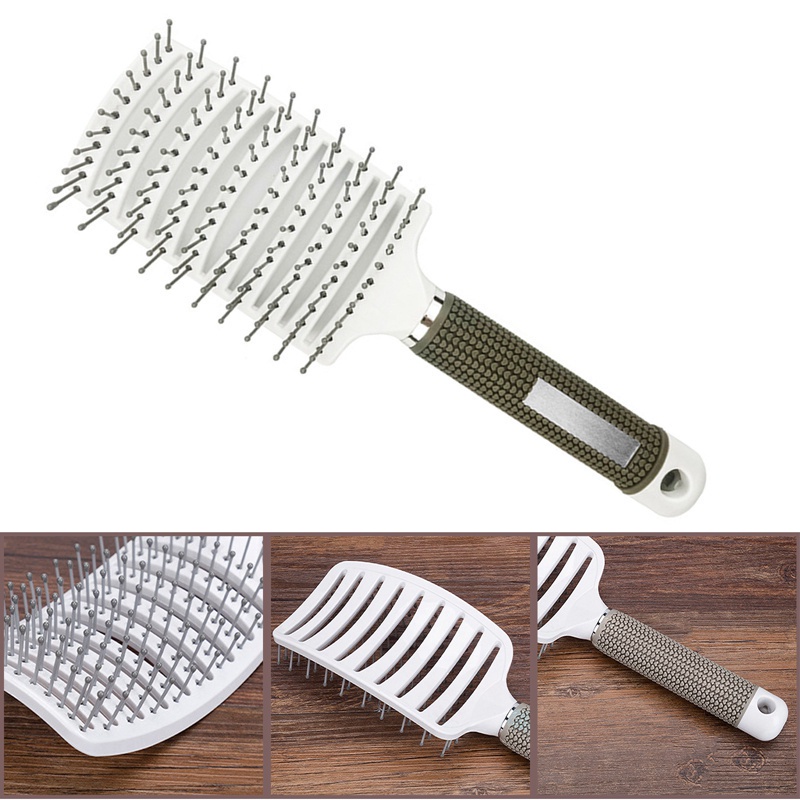 [Hàng mới về] Lược Uốn Tạo Kiểu Tóc Chuyên Nghiệp