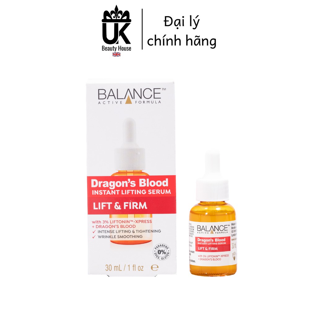 Serum Máu rồng Dragon's blood lift&firm Balance Active Formula 30ml