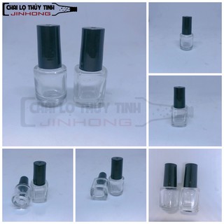 Chai thủy tinh rỗng đựng nước sơn móng tay 5ml