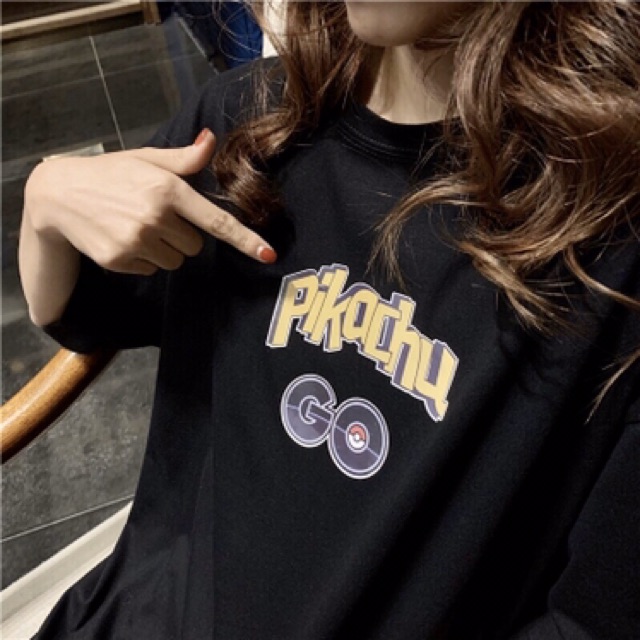 Áo Thun PIKACHU Unisex A015 | BigBuy360 - bigbuy360.vn