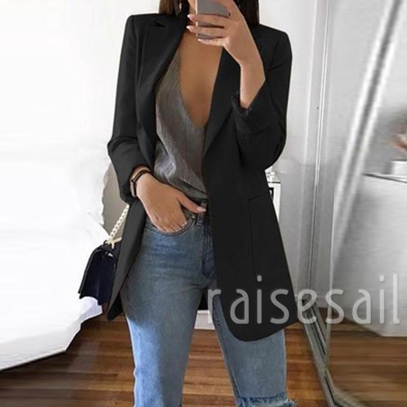 Áo Khoác Blazer Dáng Ôm Đơn Giản Thời Trang 2019 Cho Nữ | BigBuy360 - bigbuy360.vn