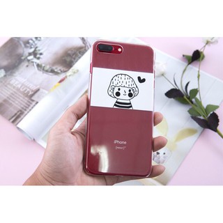 Ốp IPHONE - Ốp Lưng - M11 BẠN GÁI KUTE