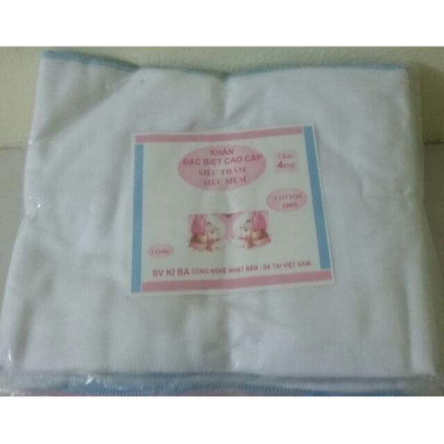 Khăn tắm cho bé 4 lớp