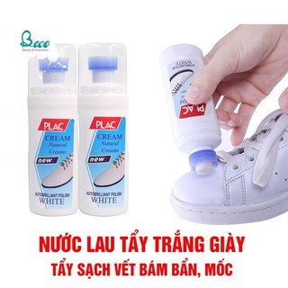 [RẺ VÔ ĐỊCH] Chai vệ sinh Giày Plac, Tẩy Vết Ố, Vết Bẩn Cho Giày Dép,Túi Xách