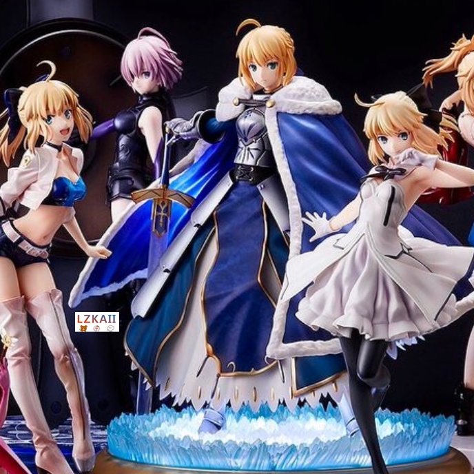 Mô Hình Nhân Vật SABER Hoạt Hình Fate/Grand Order 1/7 26Cm