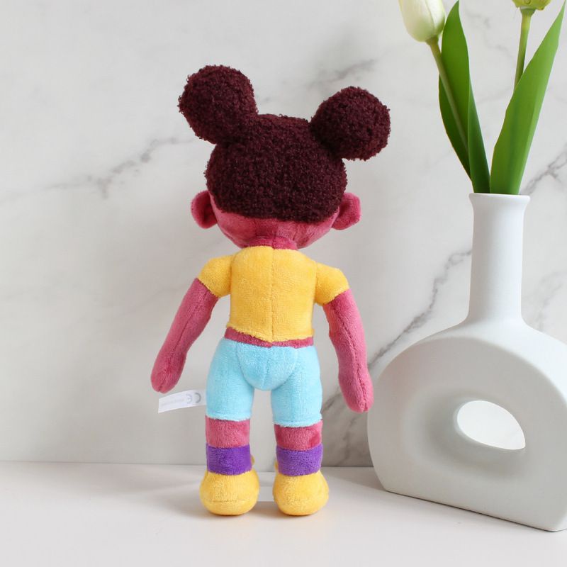 28cm carton Amanda the Adventurer Plush Toys Monkey Stuffed Animal Doll Kids Xmas Gifts