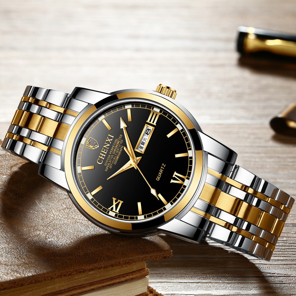 Đồng Hồ Analog Nam Hiển Thị Ngày Năm 2021 Chexi