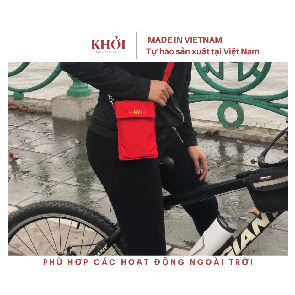 Combo Túi Vải JOYFUL TOTE và Túi Đeo Chéo PHONE BAG 2022 Canvas Đẹp, Tiện Ích Dùng Hàng Ngày, Đi Làm, Đi Học