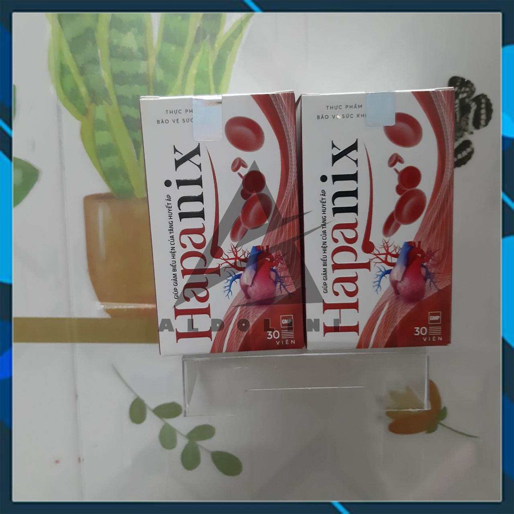 VIÊN UỐNG HAPANIX - Hỗ Trợ ổn Định Huyết Áp Giảm Nguy Cơ Đột Quỵ Thành Phần Tự Nhiên An Toàn - CHÍNH HÃNG HỘP 30 VIÊN | BigBuy360 - bigbuy360.vn
