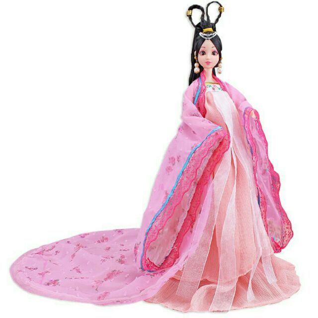 Đầm cổ trang cho búp bê