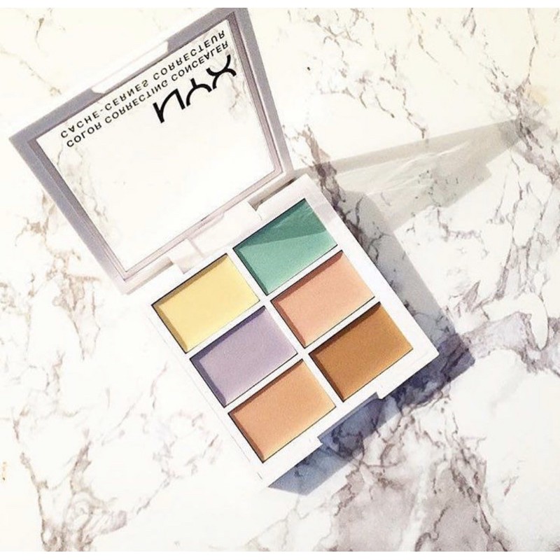 Bảng che khuyết điểm Nyx Color Correcting Palette 6 ô