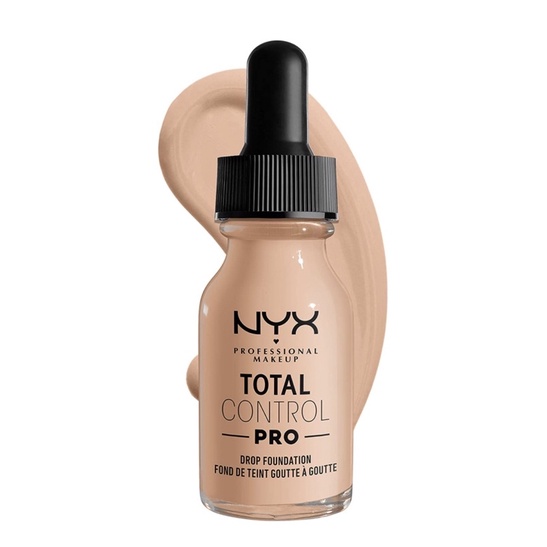 Kem nền NYX PROFESSIONAL MAKEUP Total Control Pro Drop Foundation 13ml USA