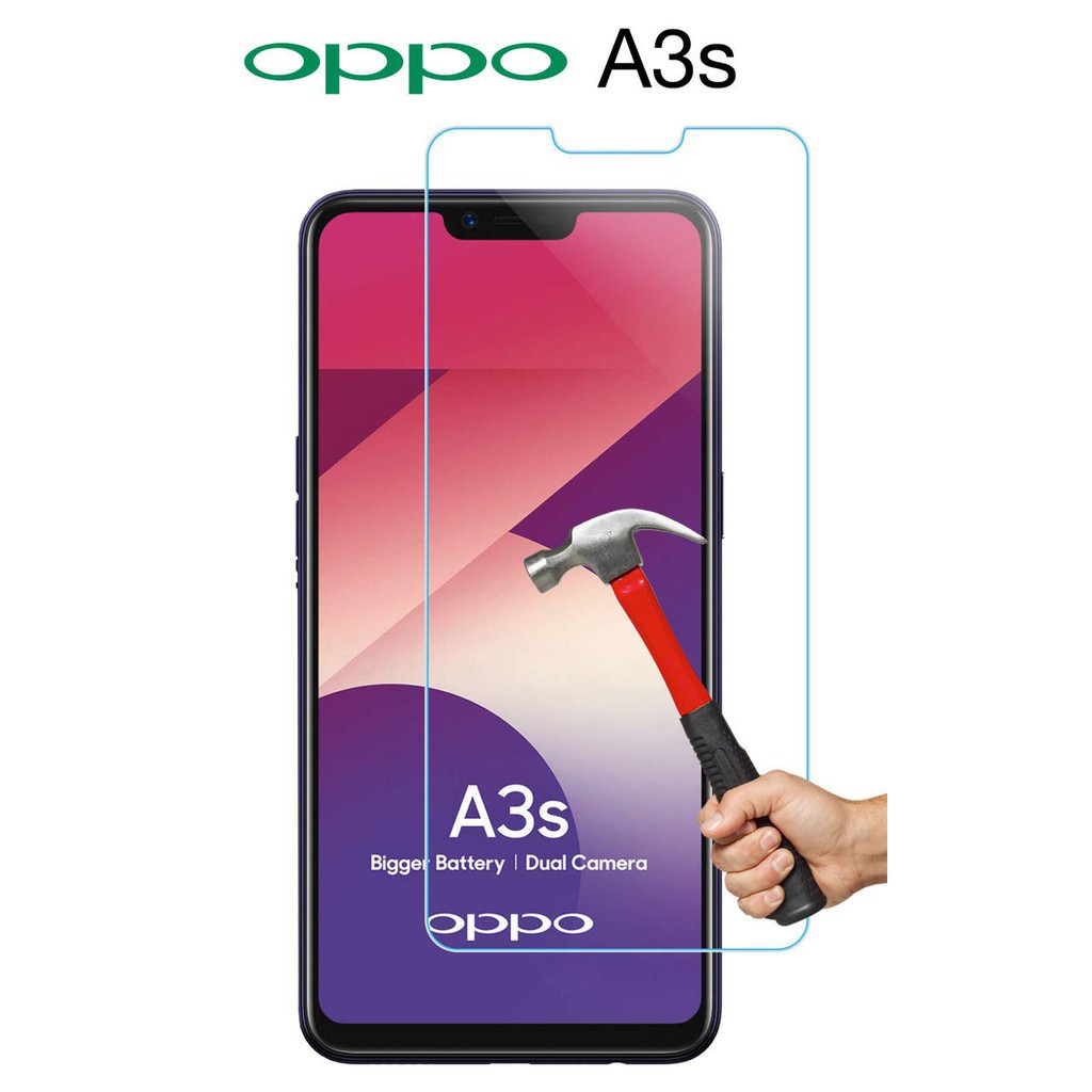 Kính cường lực OPPO nhiều mã A12/ A5S/ A3S/ A7/ A7X/ A5(2018/AX5)/ A3... có hộp kèm giấy lau