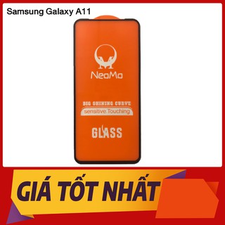 Cường lực Samsung A11 Full màn hình tặng keo chống hở mép