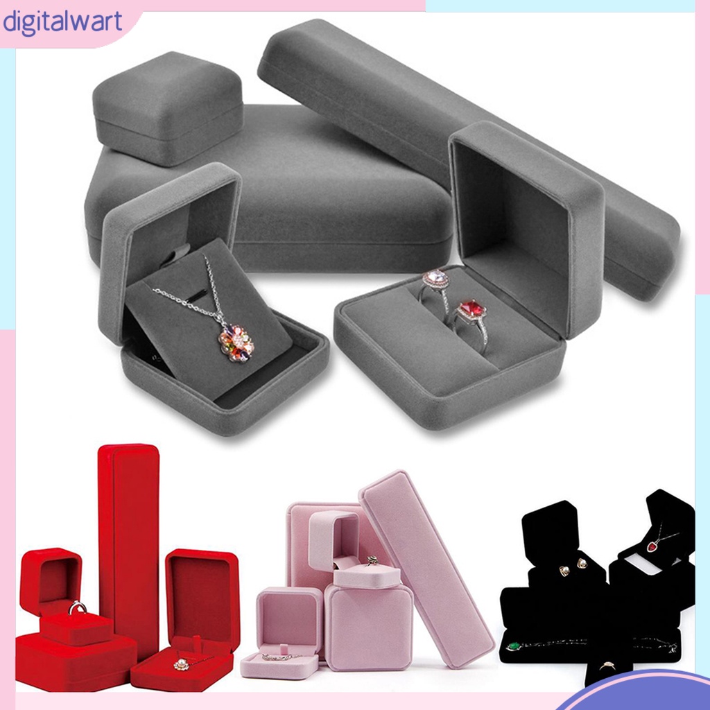 Hộp Đựng Trang Sức Bằng Nhung Thời Trang Sang Trọng