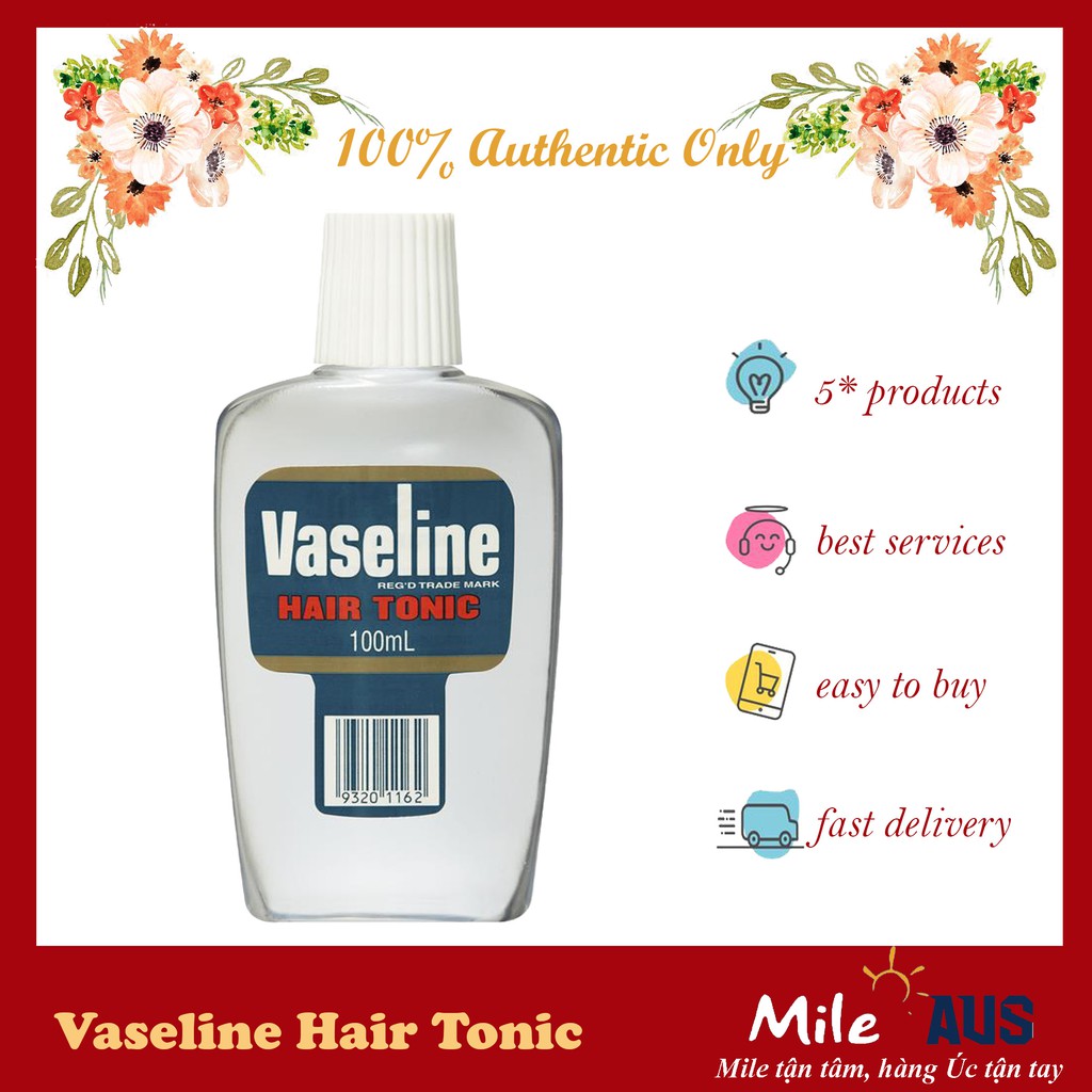 Dầu dưỡng tóc Vaseline - Vaseline hair tonic 100ml