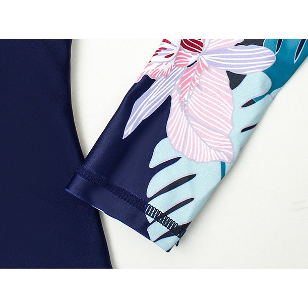 Có sẵn bộ đồ bơi nữ bikini in họa tiết dài tay thun lạnh đẹp Hàn Quốc | BigBuy360 - bigbuy360.vn