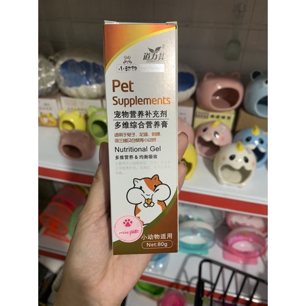 gel dinh dưỡng pet supplements