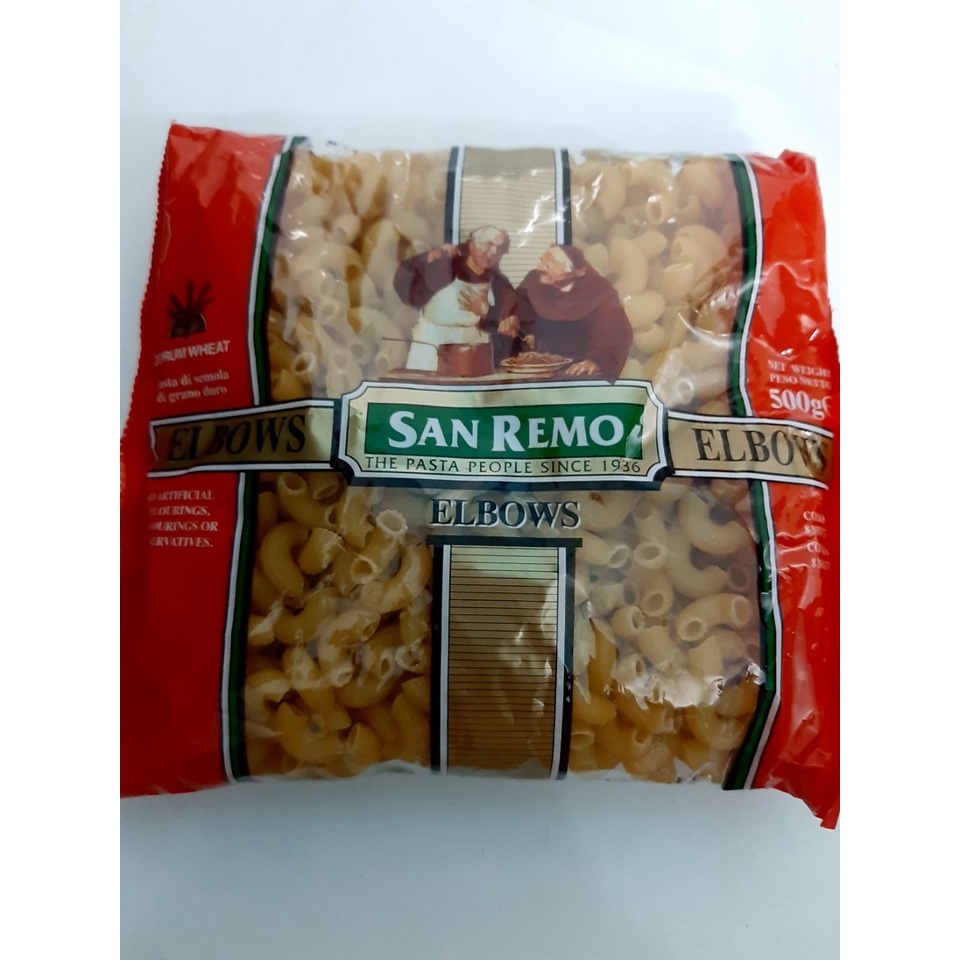 Nui Elbows hiệu San Remo 500g