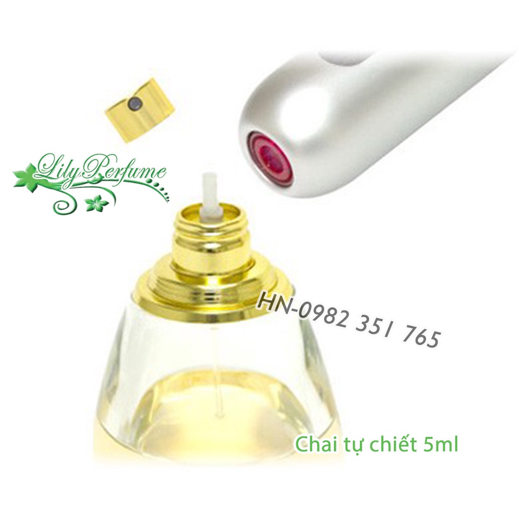 Lọ chiết nước hoa tự động 5ml (lọ chiết đáy)
