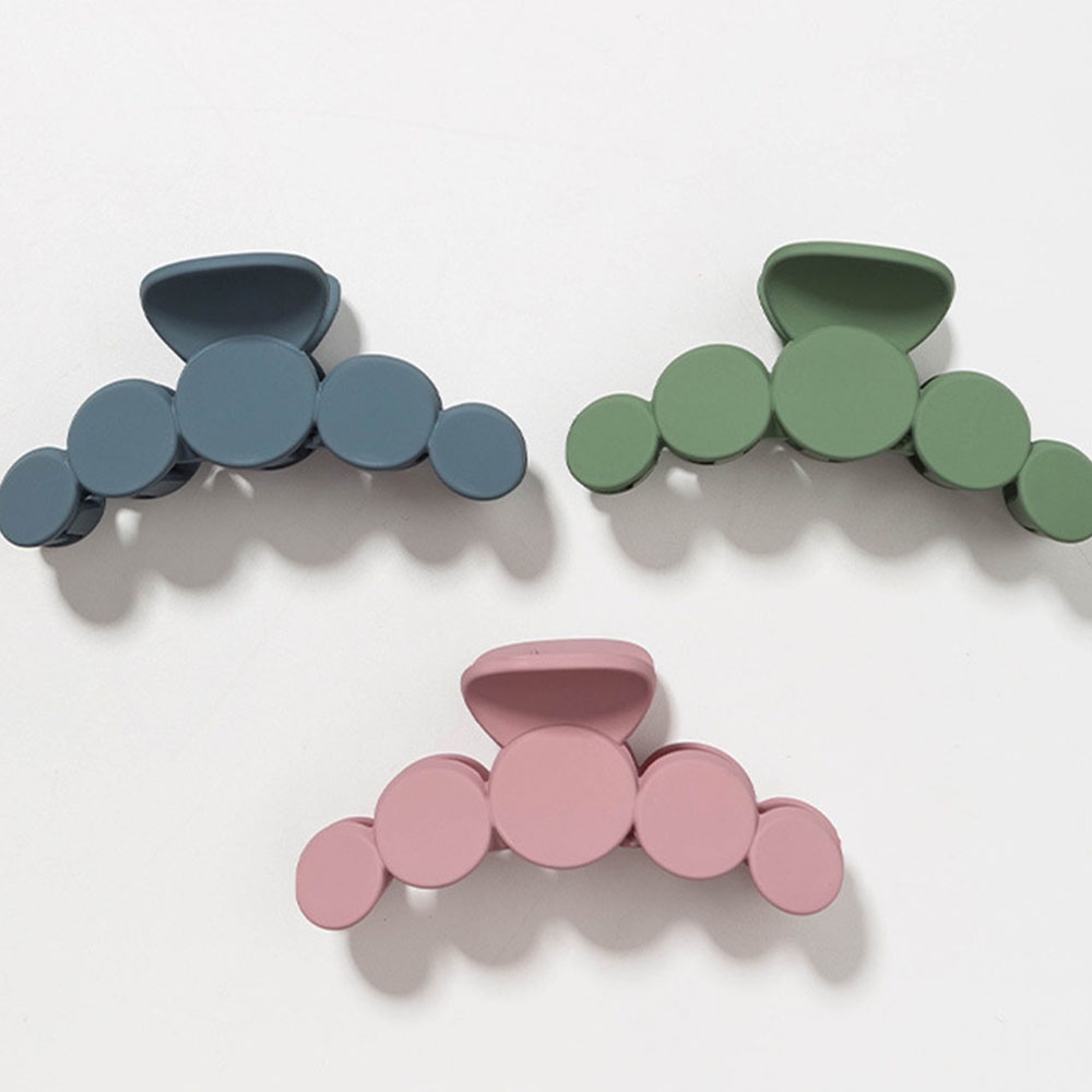 1 Kẹp Tóc Cỡ Lớn Màu Sắc Đơn Giản Phong Cách Retro Hàn Quốc★★★[Available #