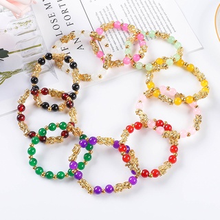 【BÁN BUÔN】Vòng Tay Chuỗi Hạt Đá May Mắn