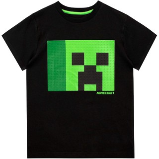 🔥DEAL SỐC🔥 Áo thun Minecraft Boys' Creeper màu đen cưc chất