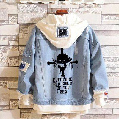 One Piece Anime Board mùa xuân thu tuổi teen Những người yêu thích M.ũ áo len Cowboy Takewear Áo khoác nam và nữ sinh vi