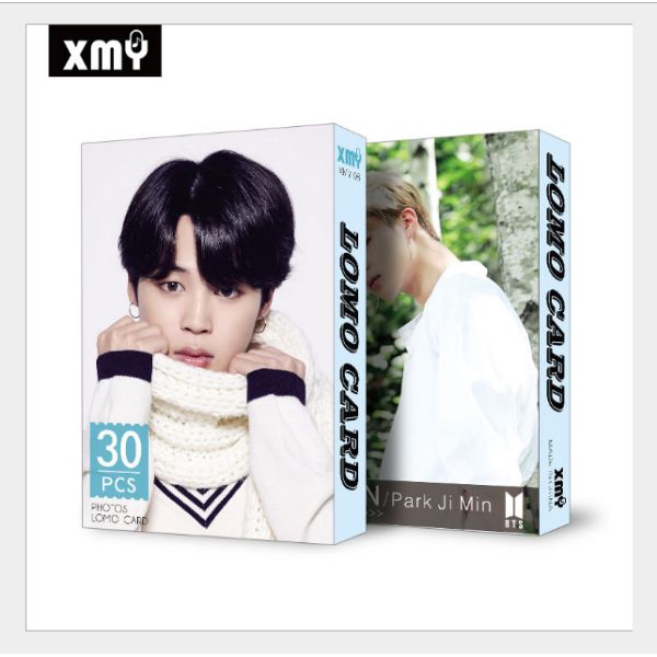 Hộp Lomo Card Jimin Mẫu Mới Nhất 30 tấm hình