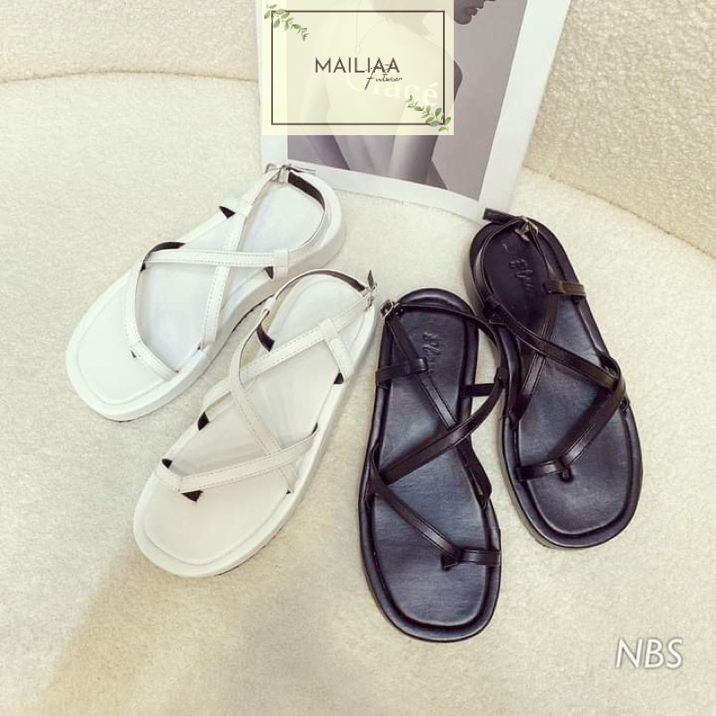 Sandal xuồng 3 phân MAILIAA quai xỏ ngón chiến binh