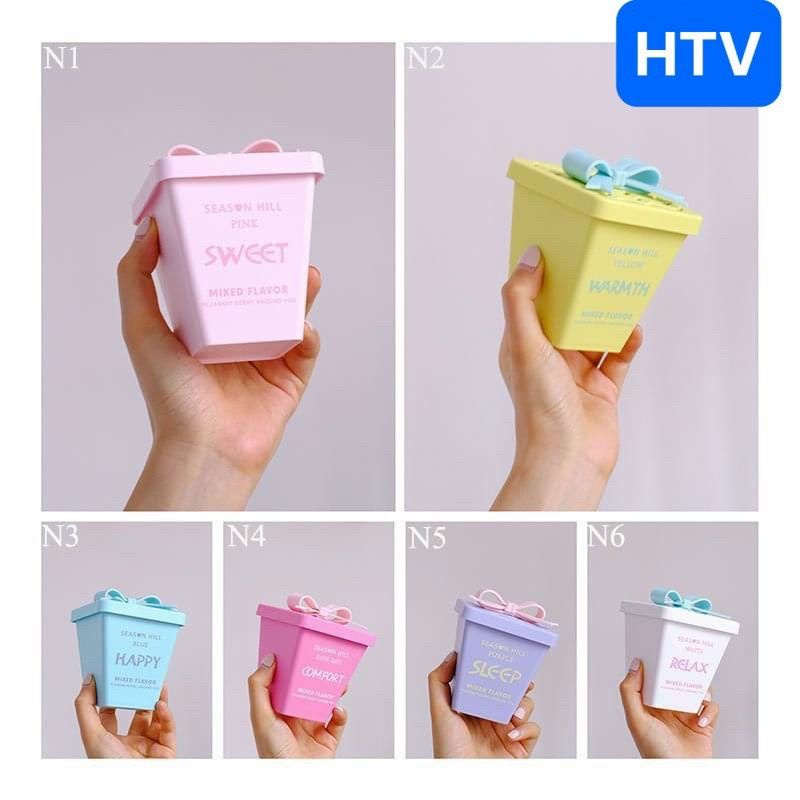 Sáp thơm nhà vệ sinh Season Hill khử mùi phòng ngủ tủ quần áo cao cấp thư giãn - Chillme