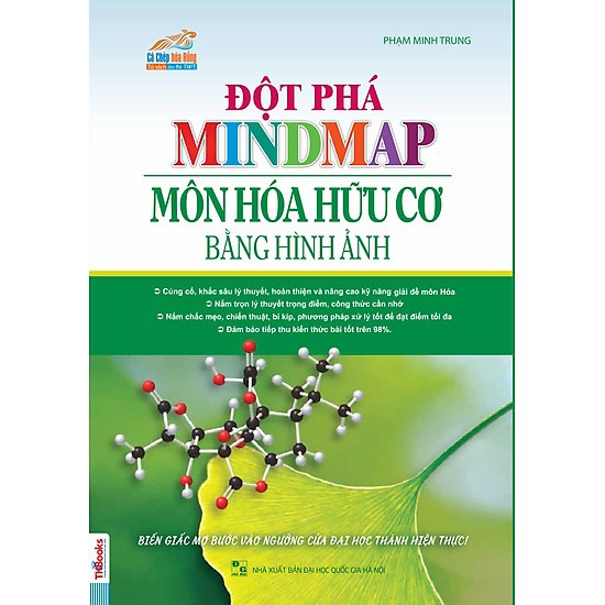 Sách - Đột Phá Mindmap Môn Hóa Hữu Cơ Bằng Hình Ảnh