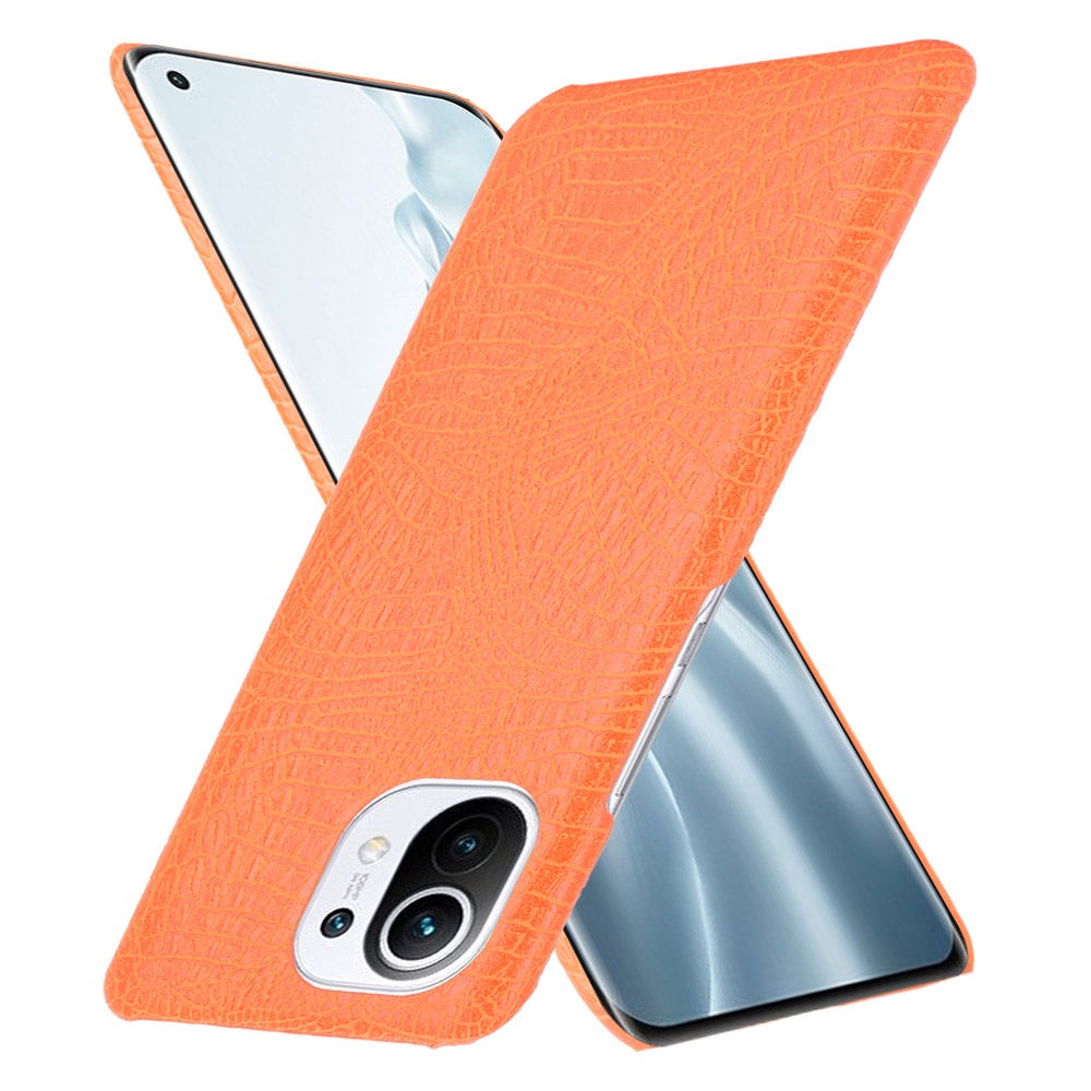 Ốp Điện Thoại Nhựa Cứng Giả Da Cá Sấu Thời Trang Cho XiaoMi Mi 11 11X Pro Ultra Lite 5G NE 11i