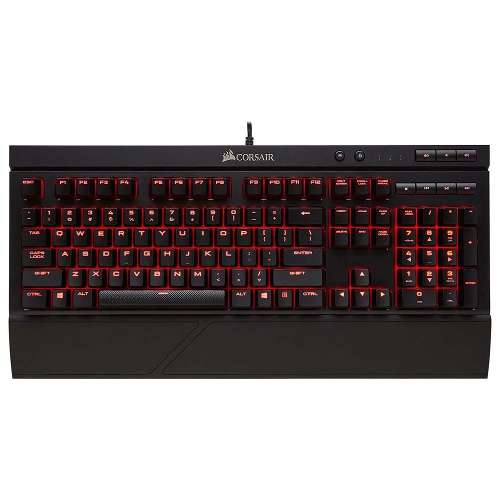 Bàn phím cơ Gaming Corsair K68 Mechanical Gaming Keyboard Red LED CHERRY® MX Red - Chính hãng