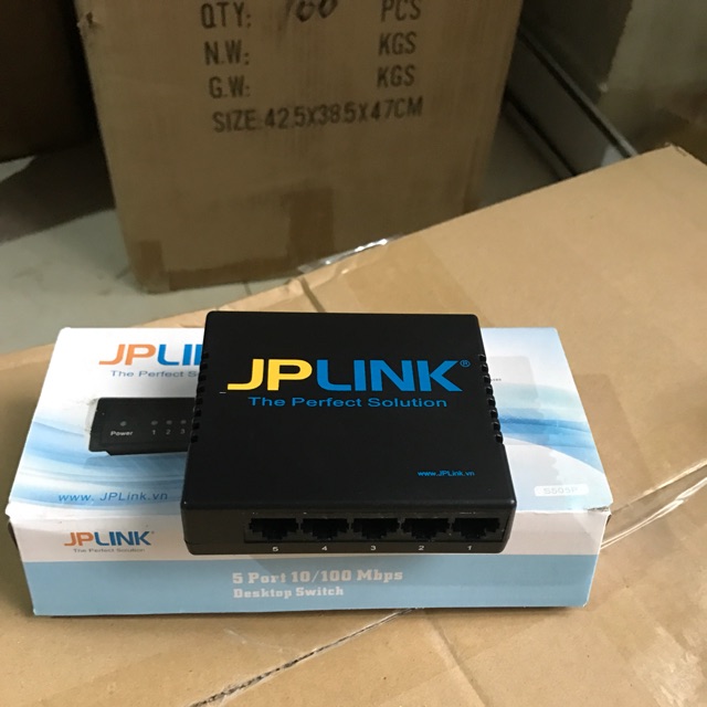 Bộ chia mạng 5 cổng switch JPLINK