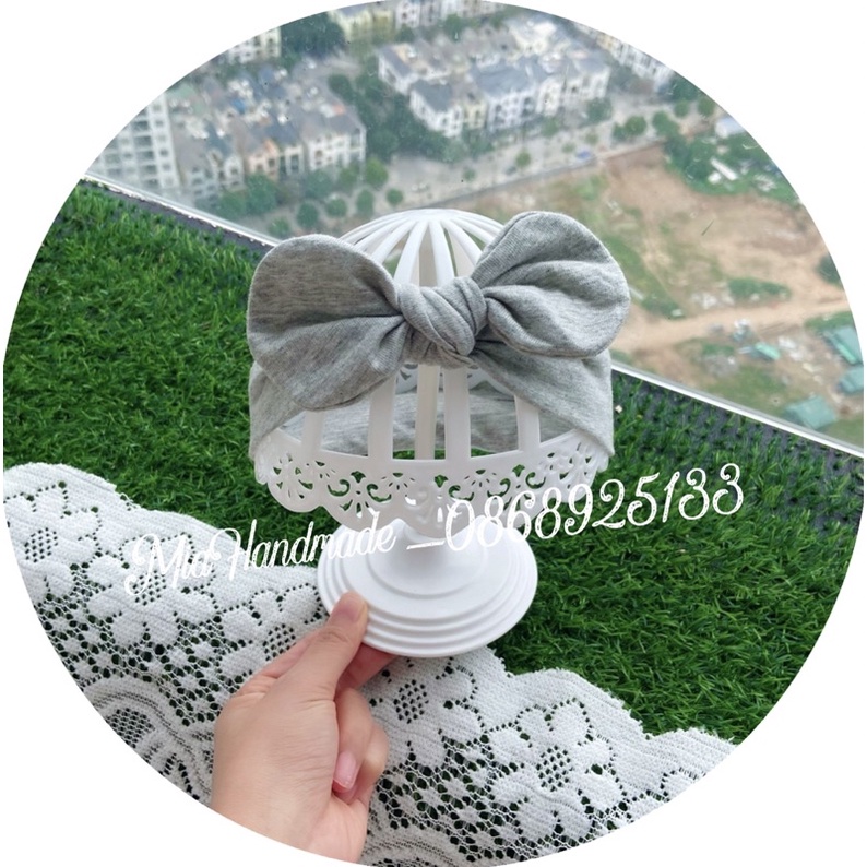 TURBAN CHO BÉ GÁI RẺ ĐẸP CHẤT COTTON CO GIÃN - MỀM MỊN
