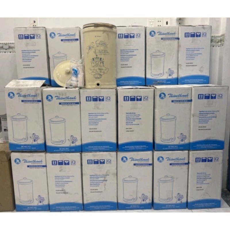 Bình lọc nước bằng sứ Thiên Thanh GIAO HỎA TỐC 2h