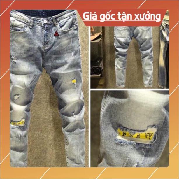 Quần jean nam rách phong cách hàn quốc trẻ trung năng động TCS 29 | BigBuy360 - bigbuy360.vn