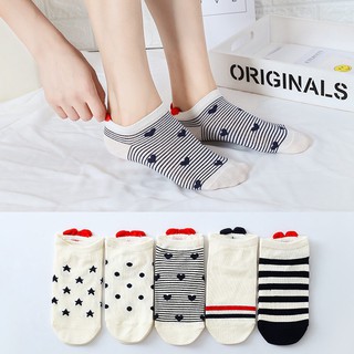 Vớ cổ sọc trái tim