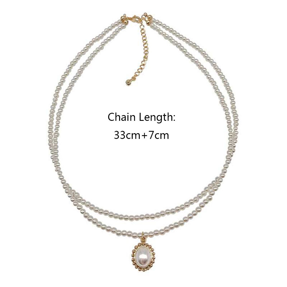 Vòng Cổ Choker Hợp Kim Đính Ngọc Trai Nhân Tạo Phong Cách Thanh Lịch Thời Trang Cho Phụ Nữ