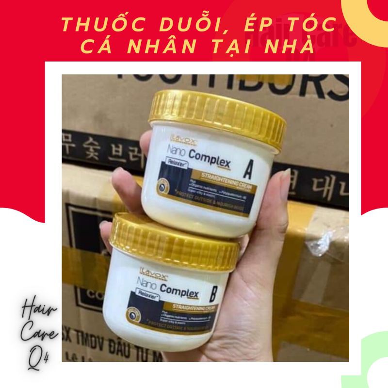 Kem duỗi tóc, ép tóc tại nhà